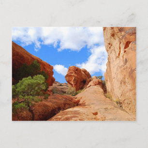 Arch gebrochen, Arches Nationalpark, Utah, Postkar Postkarte