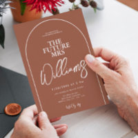 Arch Minimalistisch Hens Party Brautparty