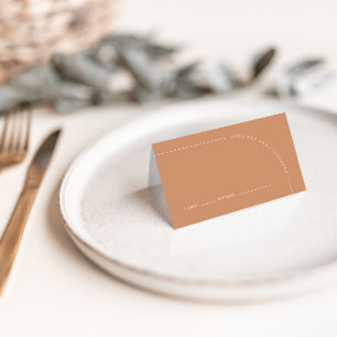 Arch Modern Rust Boho Wedding Guest Platzkarte