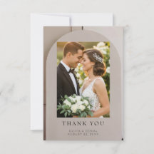 Arch Neutral Luxe Wedding