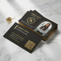 Arch Photo Logo & QR Code Immobilienmakler | Immob