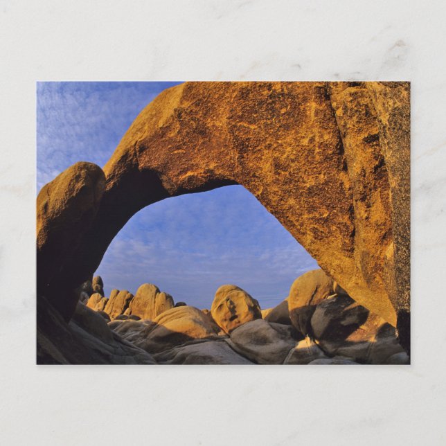 Arch Rock im Joshua-Tree-Nationalpark Postkarte (Vorderseite)