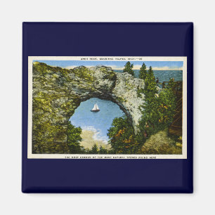 Arch Rock Mackinac Island, Michigan Magnet