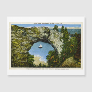 Arch Rock Mackinac Island, Michigan Magnetkarte