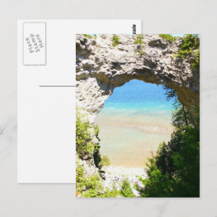 Arch Rock, Mackinac Island Postkarte