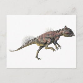 Archaeoceratops Dinosaurier in Seitenprofil Postkarte