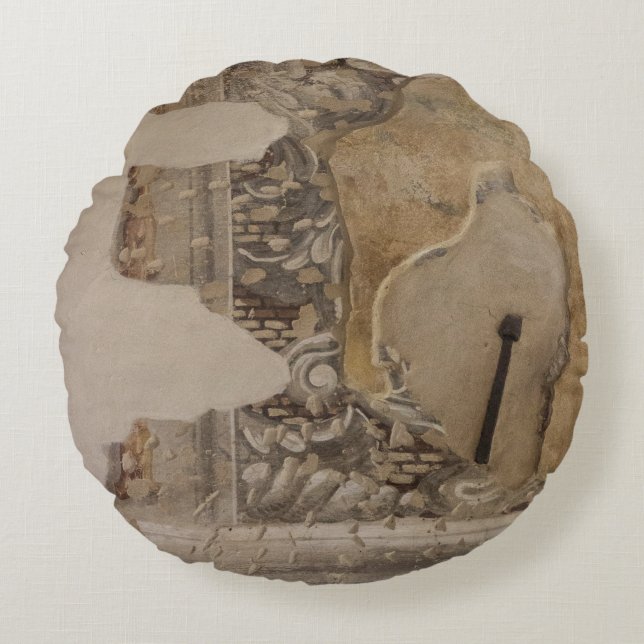 Archaeology Rundes Kissen (Vorderseite)