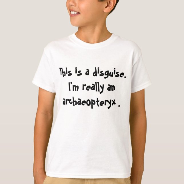 Archaeopteryx-Kostüm T-Shirt (Vorderseite)