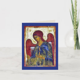 Archangel Gabriel Byzantinische Christliche Kunst Karte