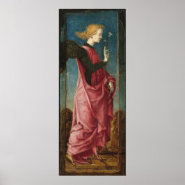 Archangel Gabriel - Cosmè Tura Kunstmuseum Poster
