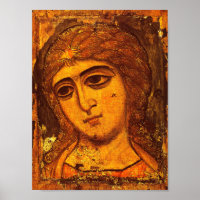 Archangel Gabriel Old Russian Angel Icon Byzantine