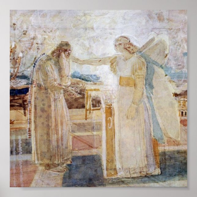 Archangel Gabriel, Portfolio 11x11 Poster (Vorne)