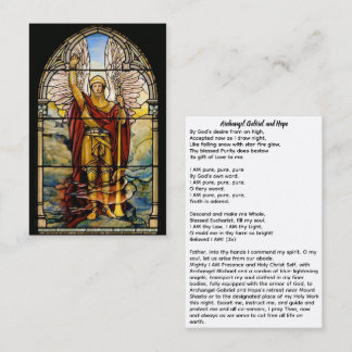 Archangel Gabriel und Hope Visitenkarte