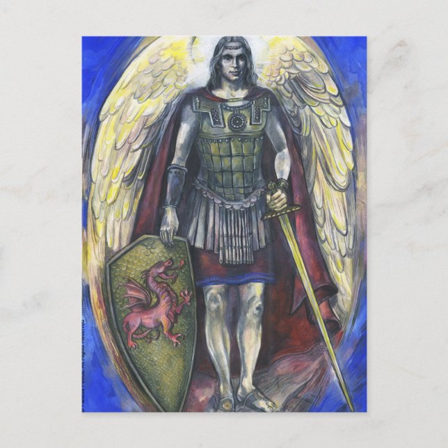 Archangel Michael, 3 - Postcard Postkarte (Vorderseite)