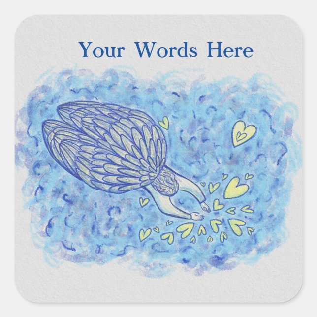 Archangel Michael Art Custom Decal Stickers (Vorderseite)