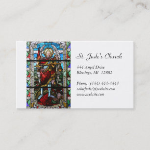 Archangel Michael Business Card Spirituell Visitenkarte