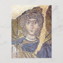 Archangel Michael Byzantine Mosaic Orthodox Icon Postkarte