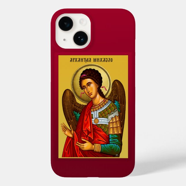 Archangel Michael Case-Mate iPhone Hülle (Rückseite)