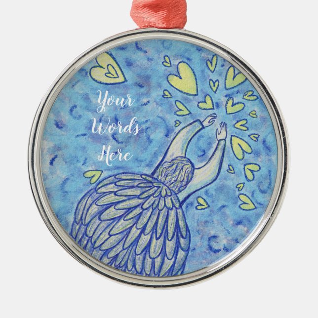 Archangel Michael Custom Holiday Gift Ornamente (Vorne)