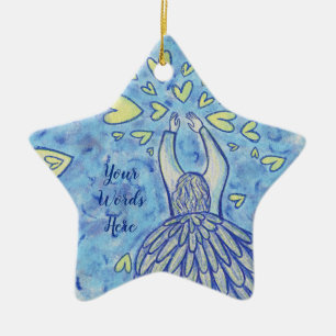 Archangel Michael Custom Holiday Gift Ornamente