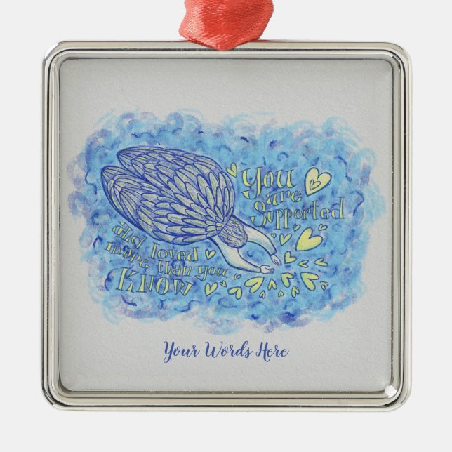 Archangel Michael Custom Holiday Gift Ornamente (Vorne)