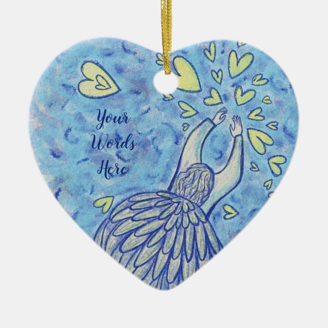 Archangel Michael Custom Holiday Gift Ornamente (Vorne)