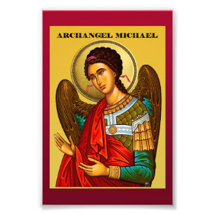 Archangel Michael Fotodruck
