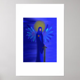 Archangel Michael - göttlicher Schutz Poster