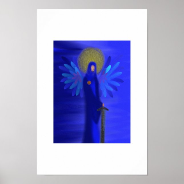 Archangel Michael - göttlicher Schutz Poster (Vorne)