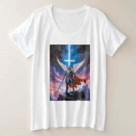 Archangel Michael Große Größe T-Shirt