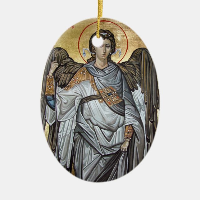 Archangel Michael Keramikornament (Vorne)