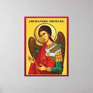 Archangel Michael Leinwanddruck