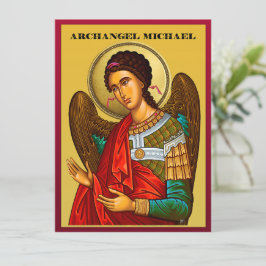 Archangel Michael Menükarte