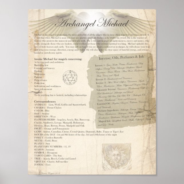 ARCHANGEL MICHAEL POSTER (Vorne)