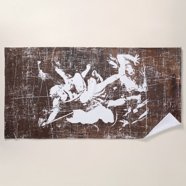 Archangel Michael Strandtuch (Vorderseite)