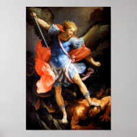 Archangel Michael tramples Satan, Guido Reni