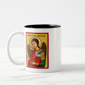 Archangel Michael Zweifarbige Tasse
