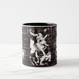 Archangel Michael Zweifarbige Tasse
