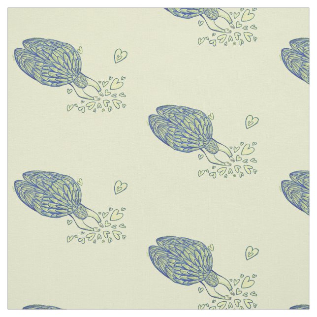 Archangel Michael's Support Art Fabric Material Stoff (Muster)