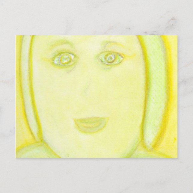 Archangel Rafael Postkarte (Vorderseite)