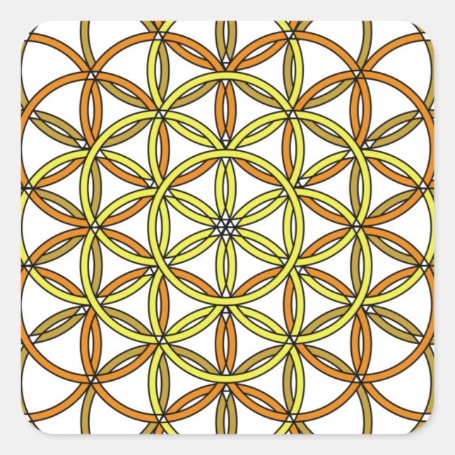 Archangel Ramiel Delight Quadratischer Aufkleber (Vorderseite)