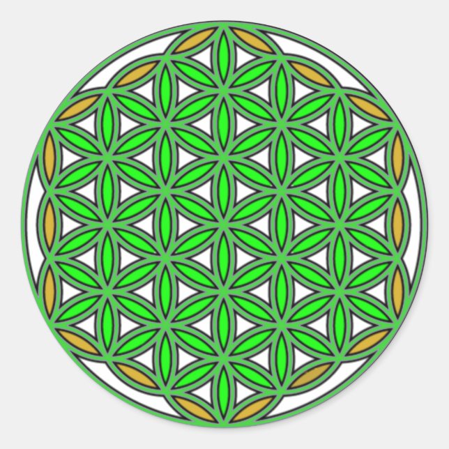 Archangel Raphael2 Runder Aufkleber (Vorderseite)