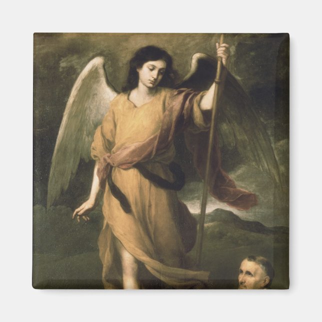 Archangel Raphael mit Bischof Domonte Magnet (Vorne)