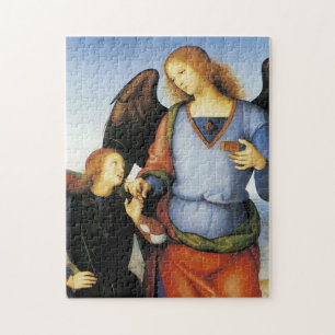 Archangel Raphael mit Tobias Puzzle