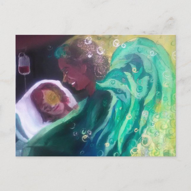 Archangel Raphael Postcard Postkarte (Vorderseite)