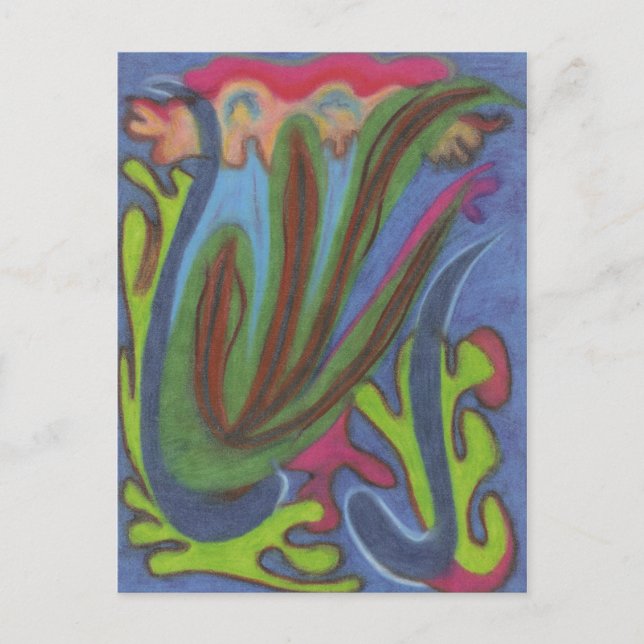 Archangel Raphael Postkarte (Vorderseite)