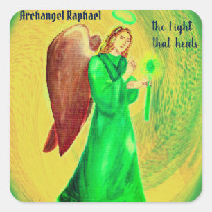 Archangel Raphael Stickers : Das heilende Licht