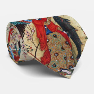 ARCHANGEL RAPHAEL UND FISCH KRAWATTE