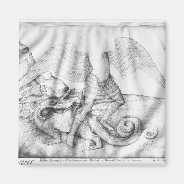 Archangel St. Michael, c.1450 Magnet (Vorne)