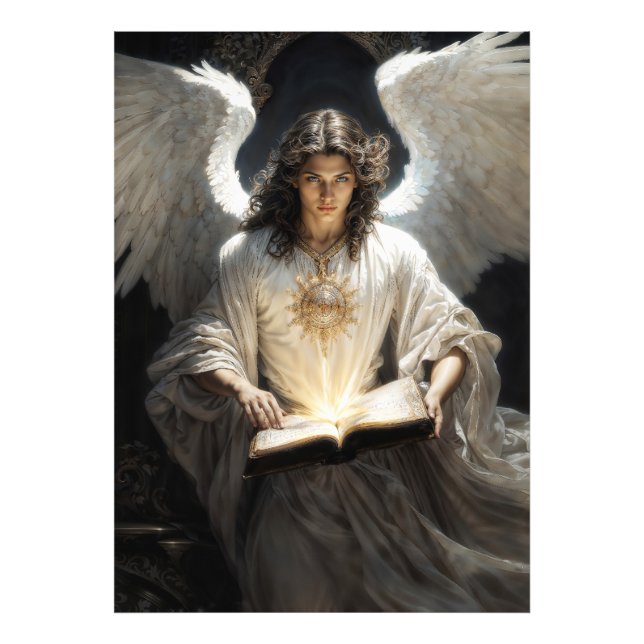Archangel Uriel Fotodruck (Vorne)